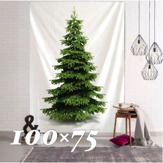 【SALE】クリスマスタペストリー　100×75(その他)