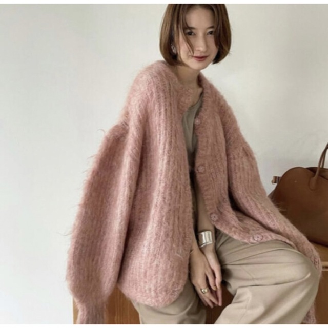 即日発送・新品 CLANE クラネ COLOR MOHAIR SHAGGY CARDIGAN - www
