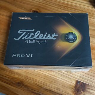 タイトリスト(Titleist)の【新品未使用】タイトリスト Titleist  Pro V1 ゴルフボール(その他)