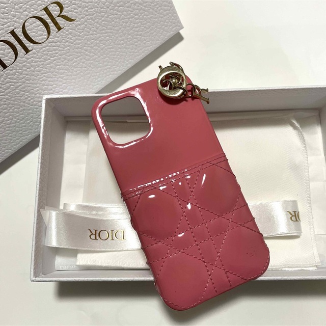ディオール DIOR iPhone12pro ケース ピンク エナメル - husnususlu.com