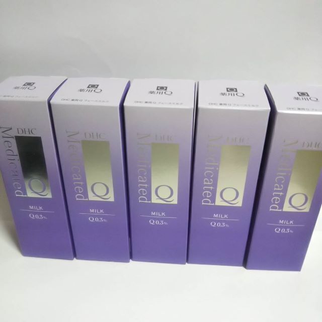 DHC薬用Qフェースミルク 100mL 2本セット 箱入り 新品・未開封 追加可