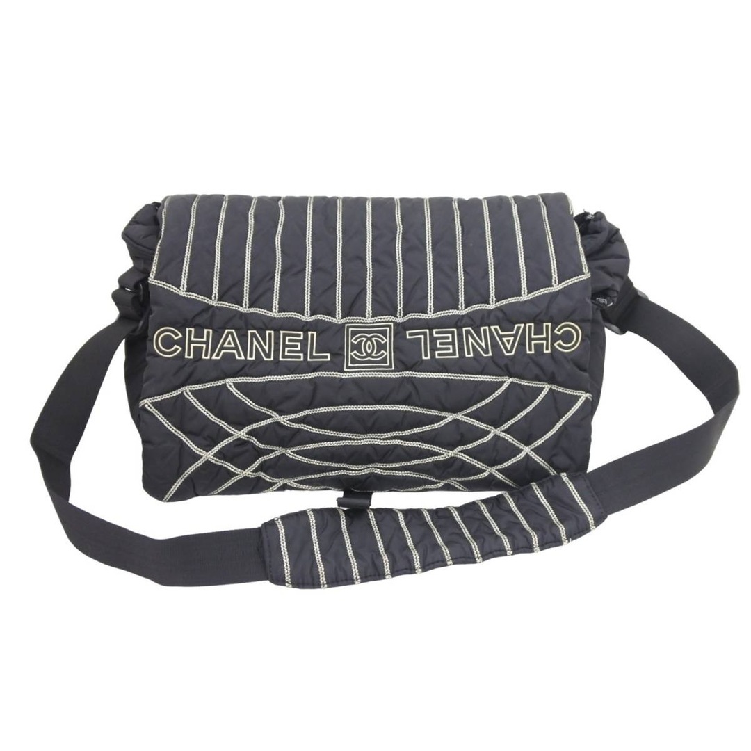 CHANEL シャネル スポーツライン ナイロン ブラック 10番台 ショルダー
