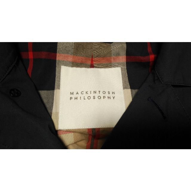 MACKINTOSH PHILOSOPHY(マッキントッシュフィロソフィー)のマッキントッシュ・フィロソフィー　コート（フード着脱可能）　サイズ：Ｍ メンズのジャケット/アウター(ステンカラーコート)の商品写真