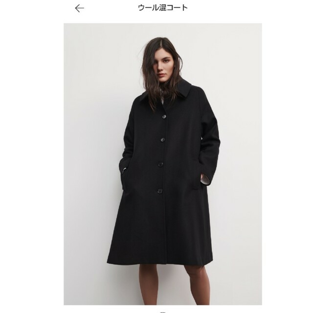 ZARA ウール混 コート