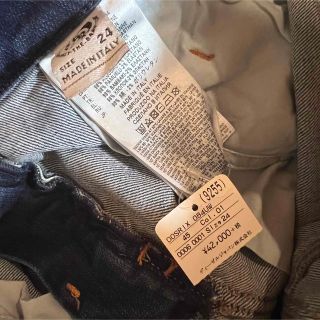 ディーゼル デニム ウォッシュ加工 ダメージ 新品 24