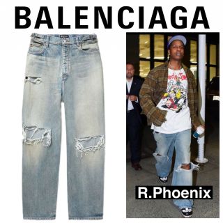 バレンシアガ(Balenciaga)のあすか様専用　BALENCIAGA DESTROYED JEANS(デニム/ジーンズ)