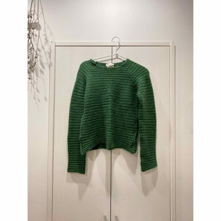 アニエスベー(agnes b.)のagnes b mohair knit sweater pull green(ニット/セーター)
