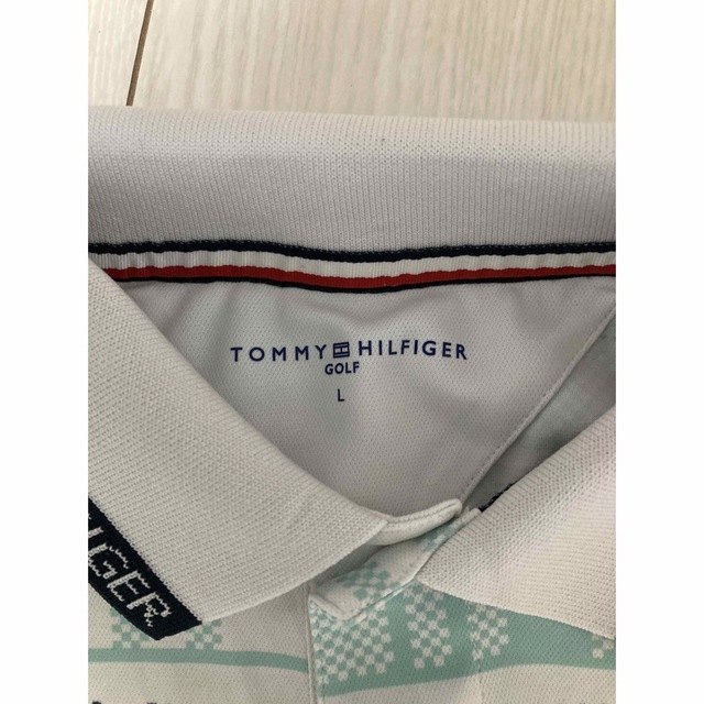 TOMMY HILFIGER(トミーヒルフィガー)のtommy golf ポロシャツ スポーツ/アウトドアのゴルフ(ウエア)の商品写真