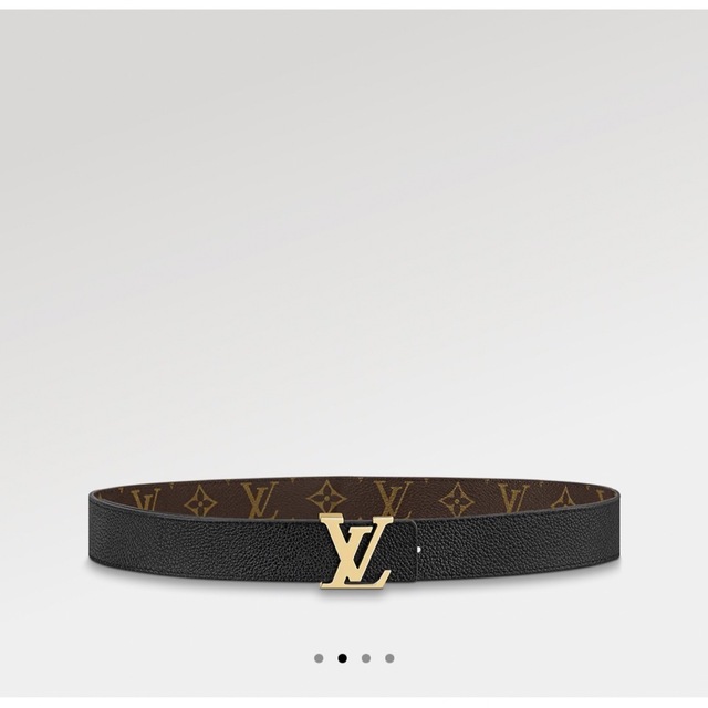 ○日本正規品○ LOUIS リバーシブル 30MM イニシャル サンチュール・LV