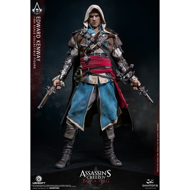 DAMTOYS 1/6 アサシンクリード ブラックフラッグ エドワードの DAMTOYS 1/6 アサシンクリード ブラックフラッグ エドワードの