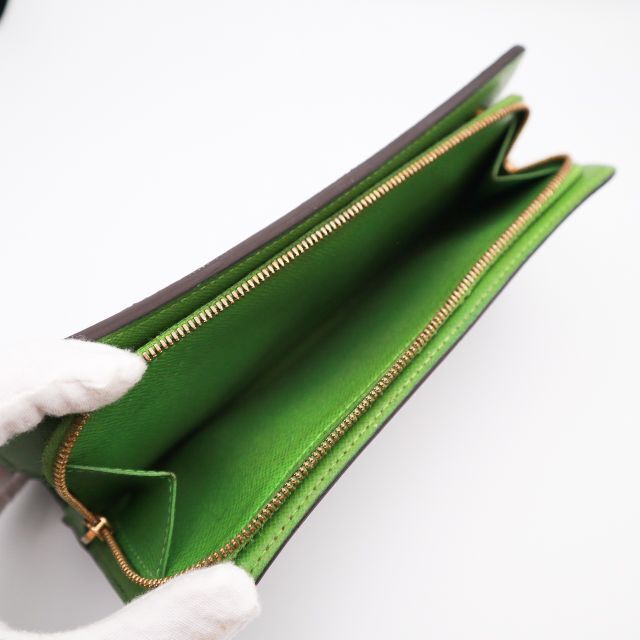 LOUIS VUITTON(ルイヴィトン)のルイヴィトン モノグラム アンソリット 長財布 　グリーン　緑 レディースのファッション小物(財布)の商品写真