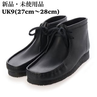 クラークス(Clarks)のClarks/クラークス Wallabee Boot ワラビー ブーツ ブラック(スリッポン/モカシン)