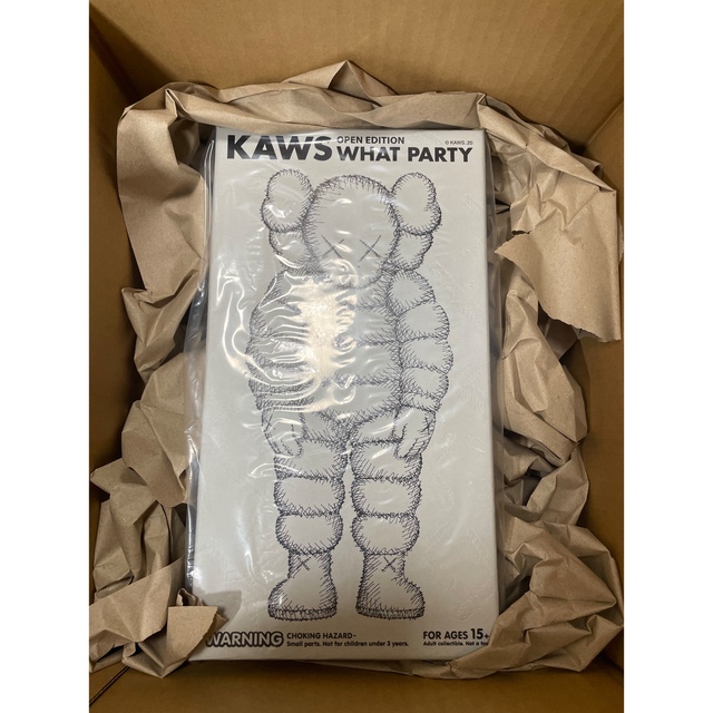 MEDICOM TOY(メディコムトイ)のKAWS WHAT PARTY WHITE ハンドメイドのおもちゃ(フィギュア)の商品写真