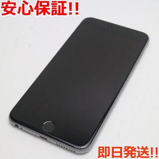 アイフォーン(iPhone)の超美品 SIMフリー iPhone6S PLUS 64GB グレイ (スマートフォン本体)