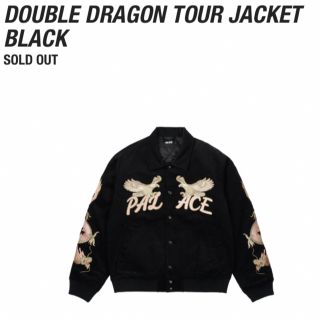 黒S パレス palace 22aw スタジャン tour jacket 新品 新しいエルメス