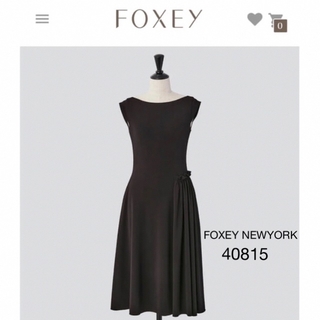 FOXEY - フォクシーニューヨーク FOXEY DRESS "SWING FLARE"   