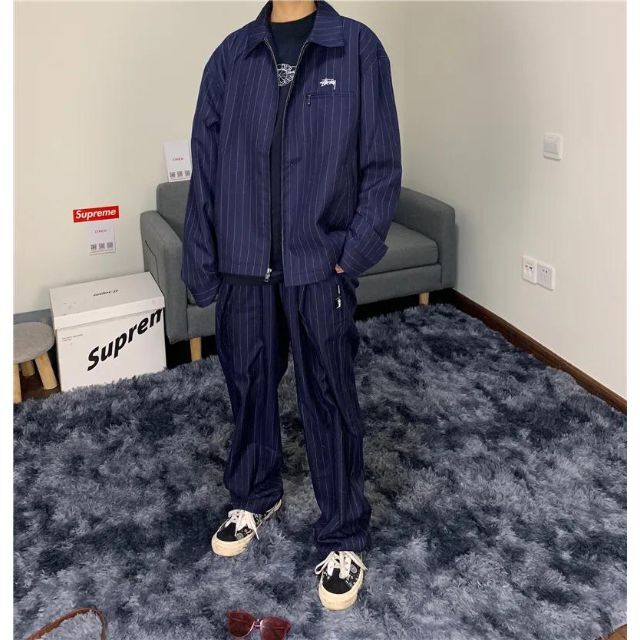 上品な STUSSY - ステューシー stussy チェック セットアップ