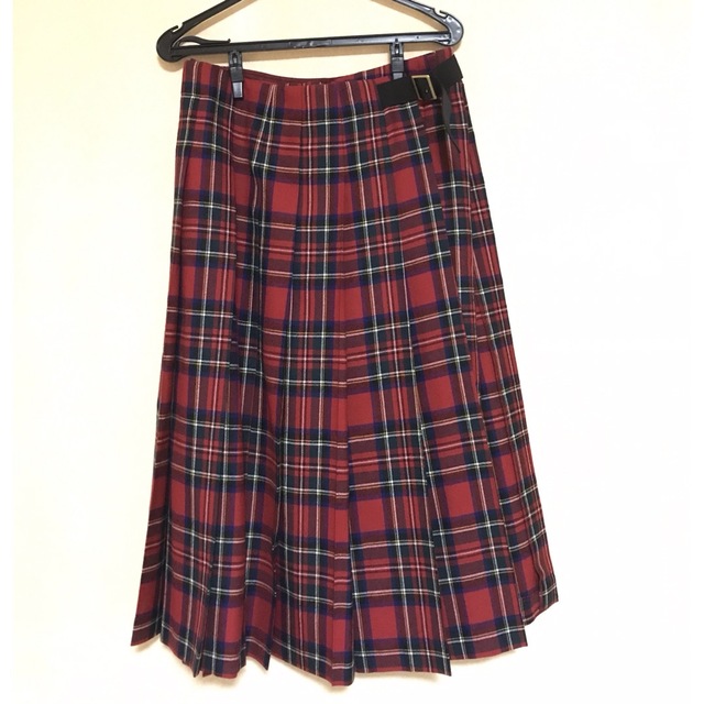 JaneMarple(ジェーンマープル)のジェーンマープル  タータンチェックスカートパンツ  レディースのスカート(ロングスカート)の商品写真