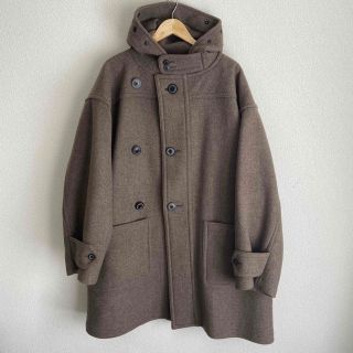 コモリ(COMOLI)のherill black sheep duffle coat(ダッフルコート)