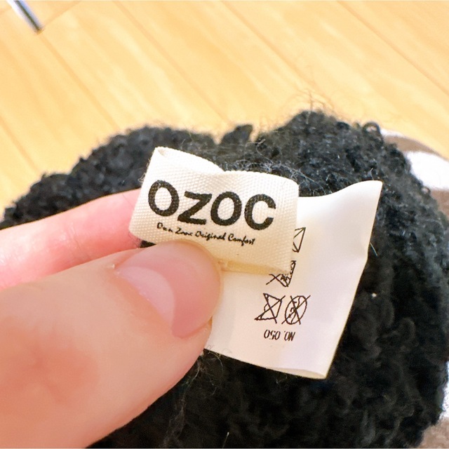 OZOC(オゾック)のOZOC ニット帽 ラビットファー レディースの帽子(ニット帽/ビーニー)の商品写真