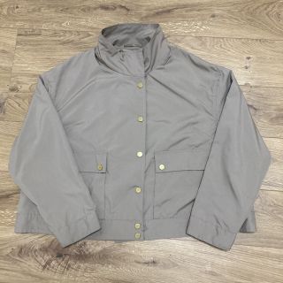 シティショップ(CITYSHOP)のcityshop(シティショップ) スタンドカラー　ライトブルゾン(ブルゾン)