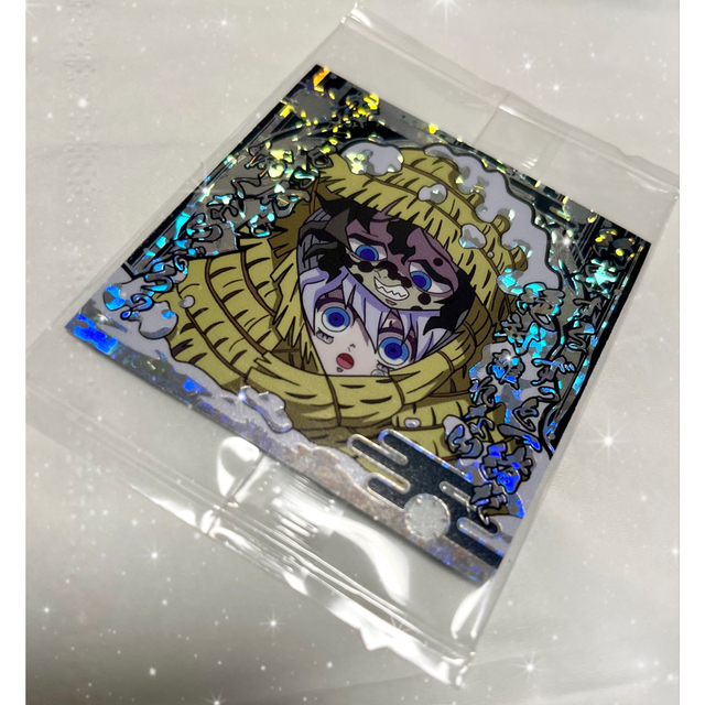 BANDAI(バンダイ)の鬼滅の刃 ウエハース8 デフォルメシール シークレット エンタメ/ホビーのアニメグッズ(カード)の商品写真