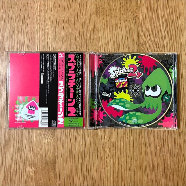 任天堂(ニンテンドウ)のSplatoon2 CD イカすギターピック付 エンタメ/ホビーのCD(ゲーム音楽)の商品写真