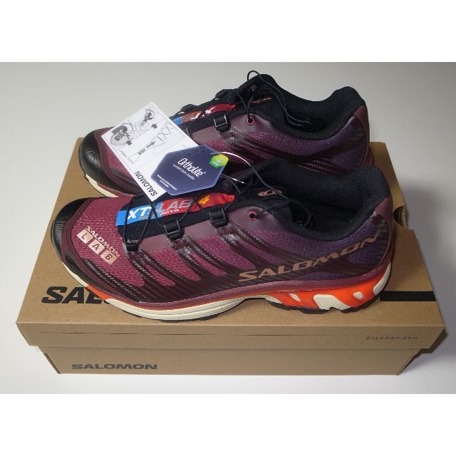 SALOMON XT-4 BITTER CHOCOLATE 26cm red