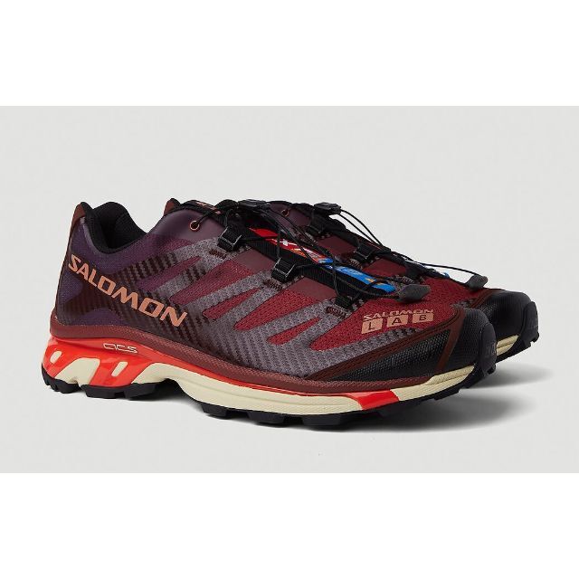 SALOMON XT-4 BITTER CHOCOLATE 26cm red - スニーカー