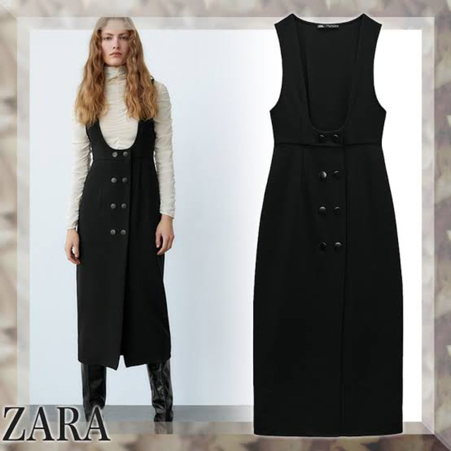 ZARA ジャンパースカート S