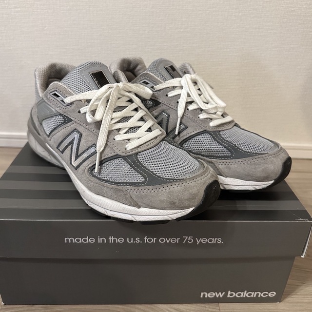 New Balance - ニューバランス990v5 グレーの通販 by みやざき shop