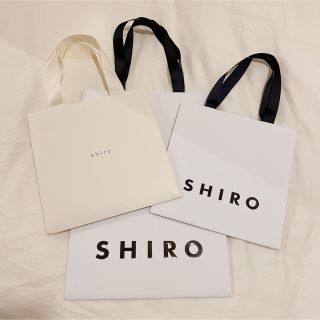 シロ(shiro)のSHIRO   ショッパー(ショップ袋)