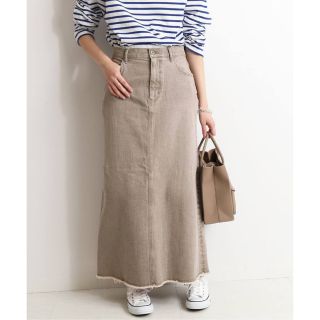 スローブイエナ(SLOBE IENA)のスローブイエナ✩ LE DENIM×MARITAS カラーマーメイドスカート(ロングスカート)