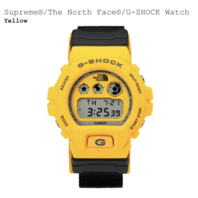 時計Supreme The North Face G-SHOCK Watch