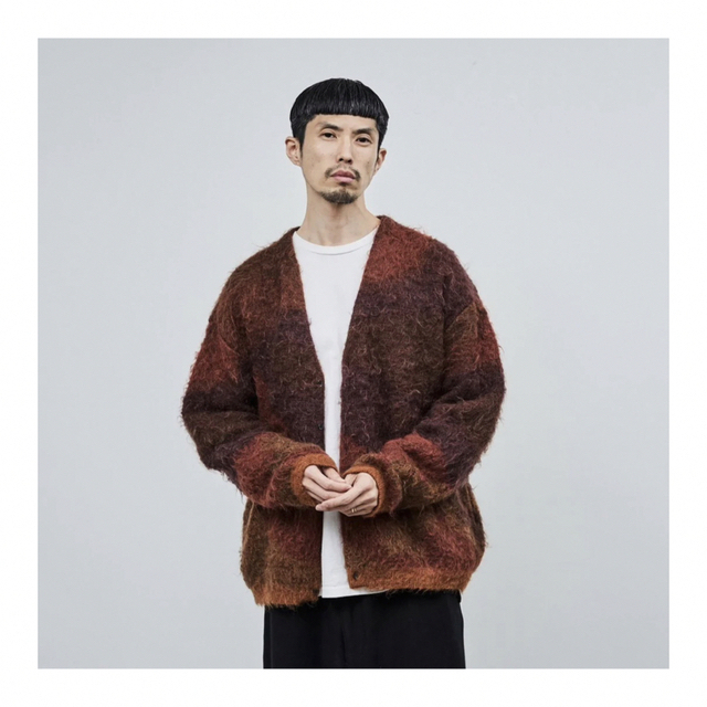 YOKE Graphpaper JACQUARD CARDIGAN 未開封-