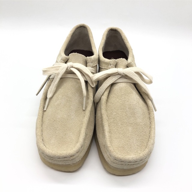 Clarks(クラークス)の【新品！】クラークス ワラビー モカシンブーツ スェード メープル 23.5cm レディースの靴/シューズ(ブーツ)の商品写真