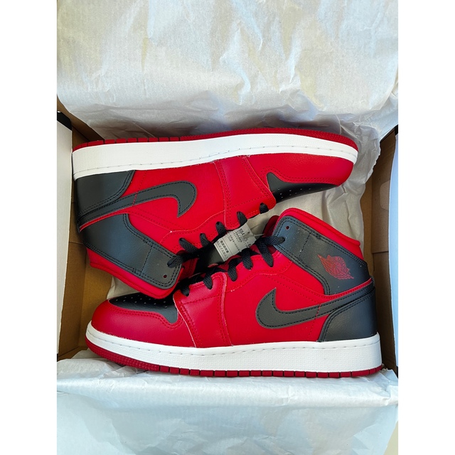 23.5cm 新品 NIKE AIR JORDAN1 MID GS ジョーダン1 8