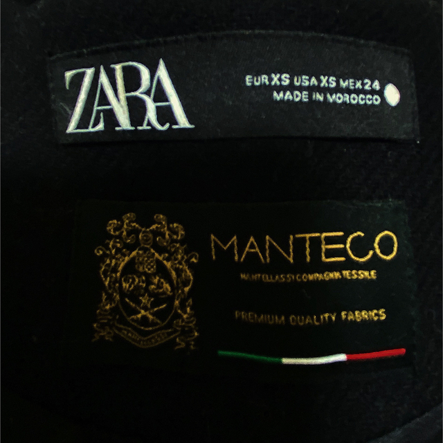ZARA(ザラ)の【完売品】ZARA ポンチョコート ケープ レディースのジャケット/アウター(ポンチョ)の商品写真