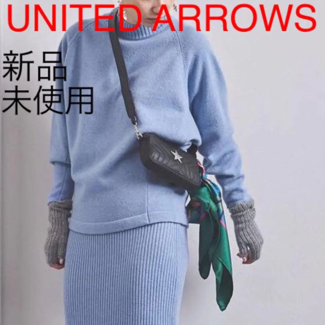 UNITED ARROWS(ユナイテッドアローズ)の【新品未使用】UNITED ARROWS パネルドルマンウールニットプルオーバー レディースのトップス(ニット/セーター)の商品写真