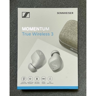 ゼンハイザー(SENNHEISER)の【新品未開封】MOMENTUM True Wireless 3 WHITE(ヘッドフォン/イヤフォン)