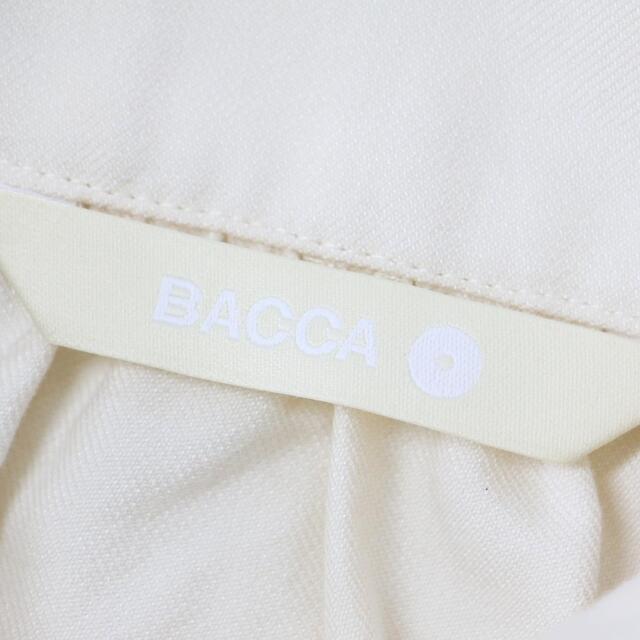 BACCA バッカ トゥモローランド シャツ ブラウス オフホワイト 白 36(9号) 長袖 ショート丈 ボリュームスリーブ ギャザー コットン シルク 21春夏 【レディース】【美品】【RL006】
