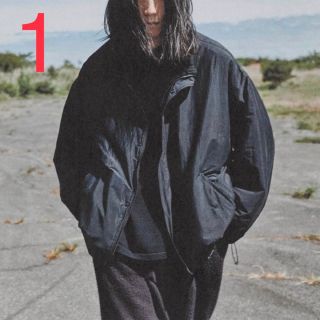 COMOLI 製品染め ナイロンアノラック 19AW 秋冬 サイズ2 observatori