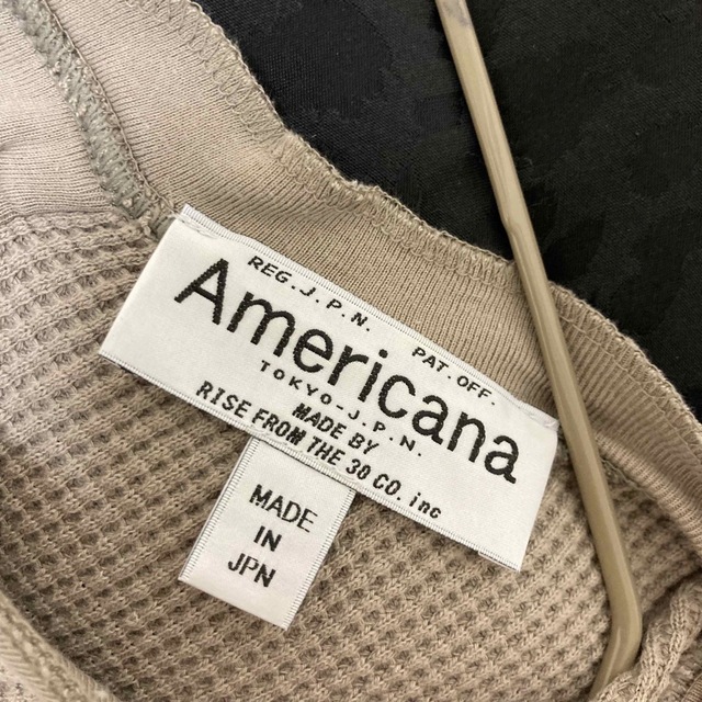 AMERICANA(アメリカーナ)のAmericana サーマルワッフルロンT レディースのトップス(カットソー(長袖/七分))の商品写真