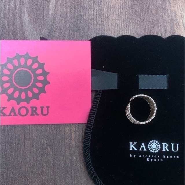 KAORU(カオル)の最終値下げ! KAORU K10 アンティークレース リング  フリー　11号 レディースのアクセサリー(リング(指輪))の商品写真