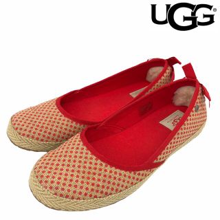 アグ(UGG)の【美品】UGG australia アグ フラット ドット スリッポン 26cm(スリッポン/モカシン)