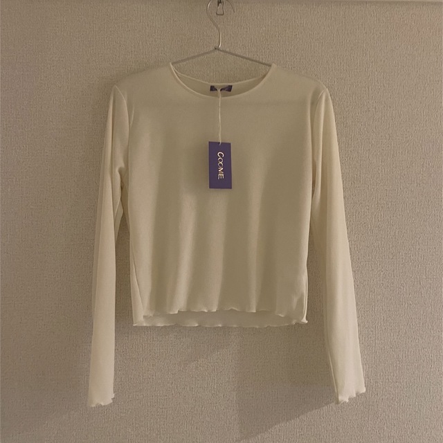 COOME  CROPPED TOP OFF WHITE 5