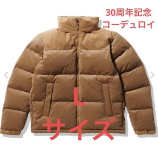 ザノースフェイス(THE NORTH FACE)の【激レア！】30周年記念ノースフェイスコーデュロイヌプシジャケット　L(ダウンジャケット)