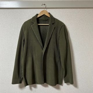 イッセイミヤケ(ISSEY MIYAKE)の【美品】HOMME PLISSÉ ISSEY MIYAKE  プリーツジャケット(テーラードジャケット)