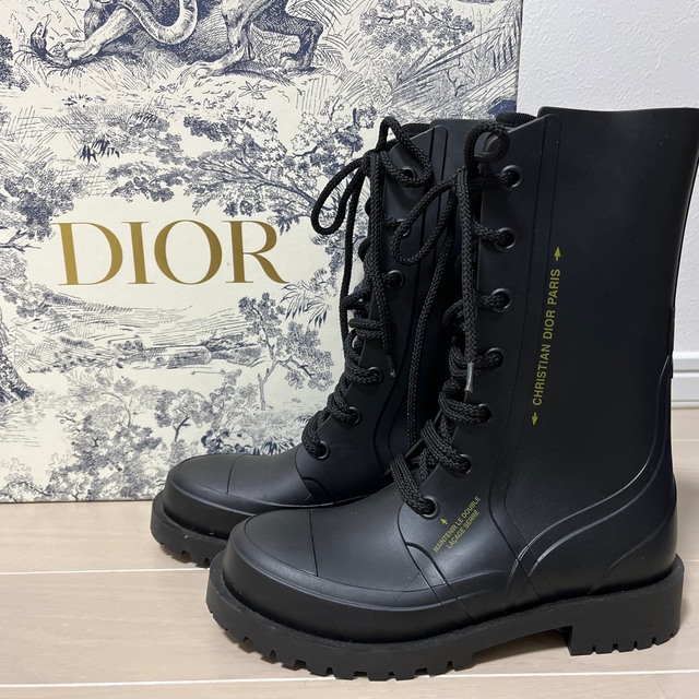 Dior - Dior ショートブーツ ラバー&ネオプレンの通販 by h&m's Dior - Dior ショートブーツ ラバー&ネオプレンの通販 by h&m's