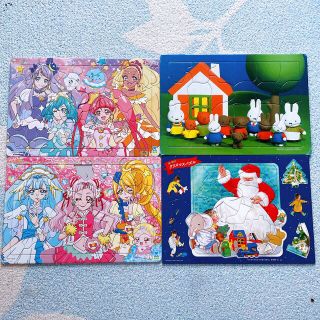 幼児向けジグソーパズル４点セット(知育玩具)